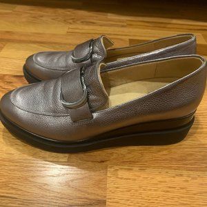 Naturalizer Somerset Loafer, Pewter, Women Size 8.5